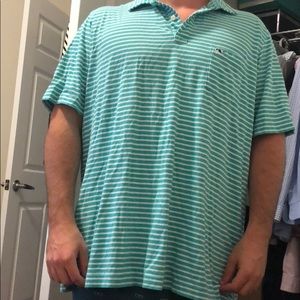 vineyard vines striped polo